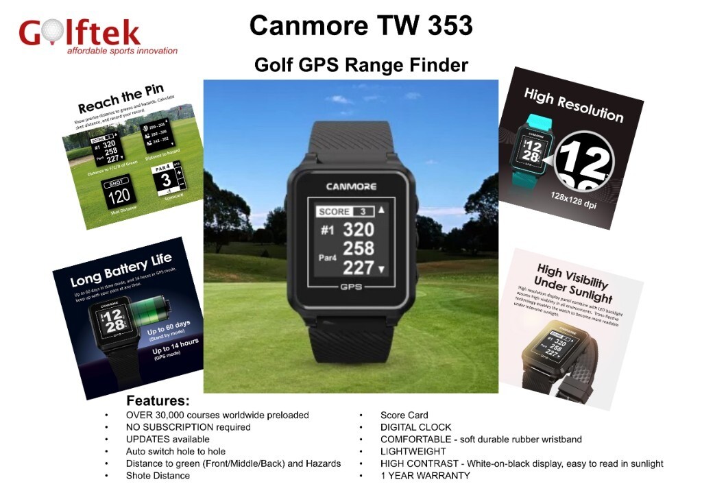 golf watch distance finder